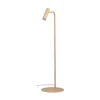Lámpara de pie Axion, color beige, altura 115 cm, acero