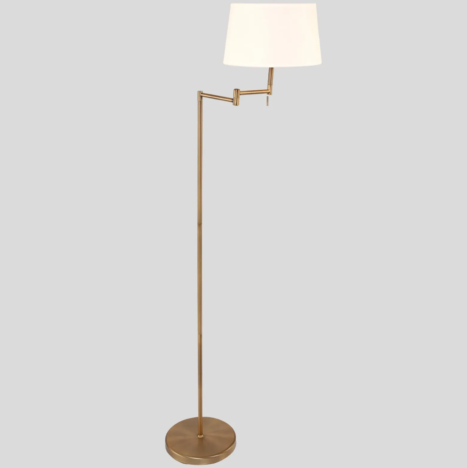 Lámpara de pie Bella, orientable, Bronz