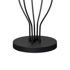Lámpara de pie Bonibon 13231 negro metal altura 155 cm 5 luces