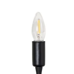 Lámpara de pie Bonibon 13231 negro metal altura 155 cm 5 luces