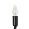 Lámpara de pie Bonibon 13231 negro metal altura 155 cm 5 luces