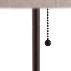 Lámpara de pie Bosco de Globen Lighting, beige/marrón, altura 144 cm
