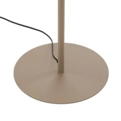 Lámpara de pie Calma, beige, rafia, altura 159 cm, E27