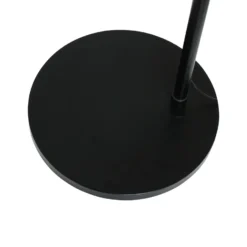 Lámpara de pie con arco Sparkled Light negro/negro-dorado, 240 cm