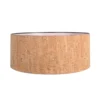 Lámpara de pie con arco Sparkled Light bronce/marrón 240 cm, corcho