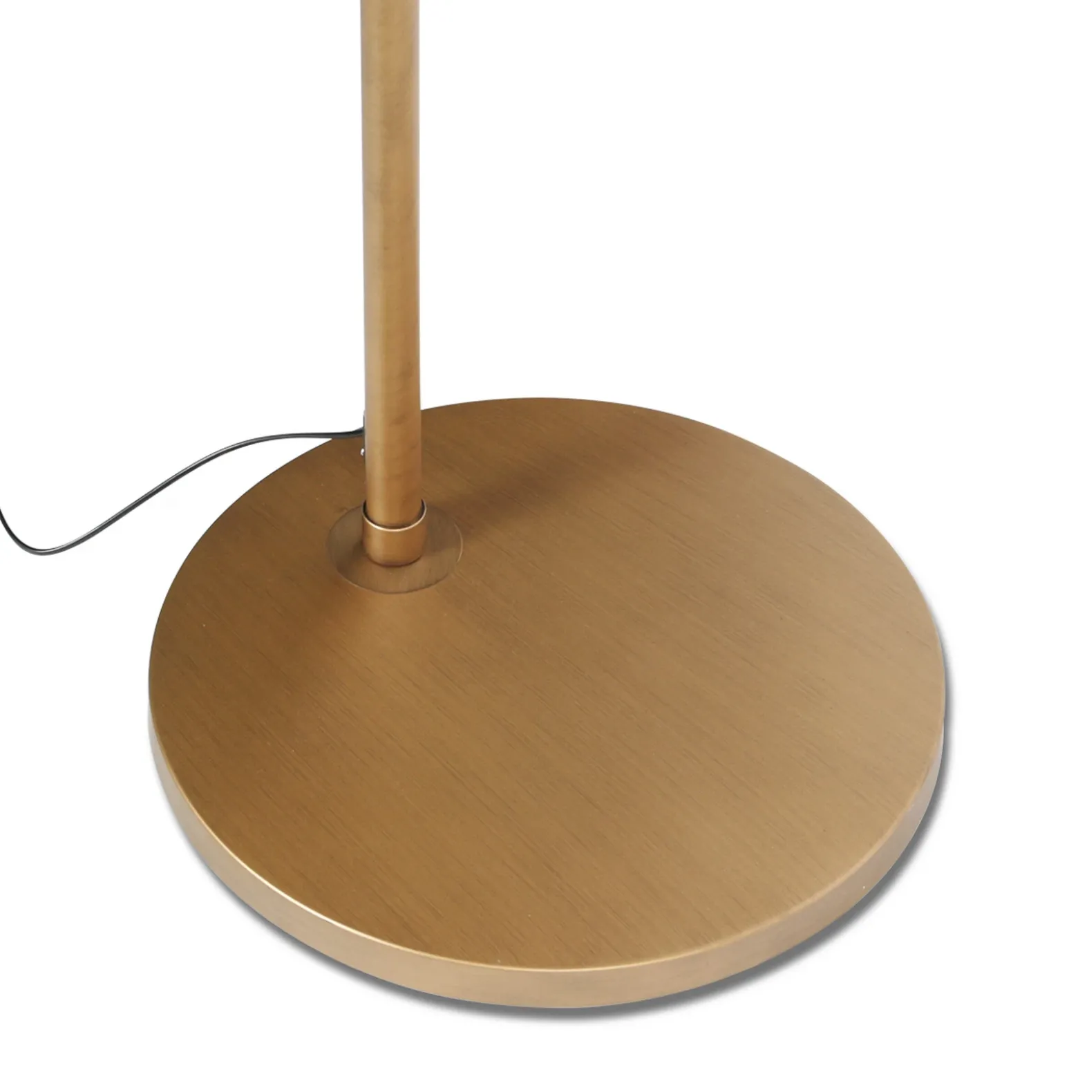 Lámpara de pie con arco Sparkled Light bronce/marrón 240 cm, corcho