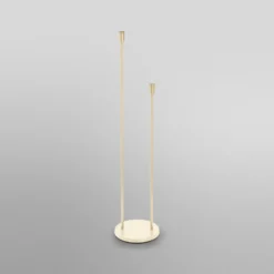 Lámpara de pie DECOR STICK de OSRAM, beige, altura 146 cm, 2 x E27