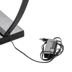 Lámpara de pie del arco LED Bangkok, negro mate