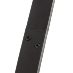 Lámpara de pie del arco LED Bangkok, negro mate