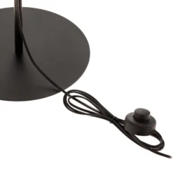 Lámpara de pie Duo, verde/dorado, Ø 40 cm, 1 luz