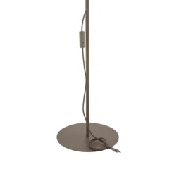 Lámpara de pie Elizabeth, color arena/beige, de lino, 152 cm de altura, E27