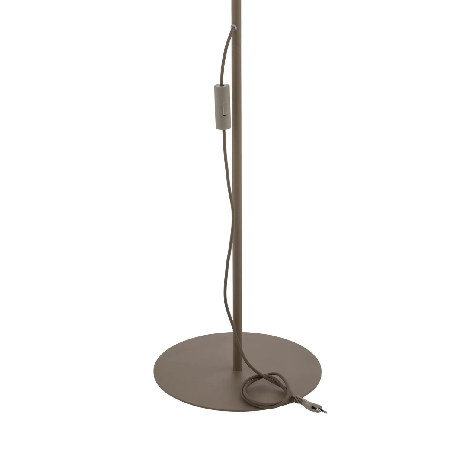 Lámpara de pie Elizabeth, color arena/beige, de lino, 152 cm de altura, E27
