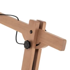 Lámpara de pie Envostar Stort con estructura de madera