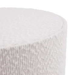 Lámpara de pie Florian de Globen Lighting, blanco/beige, altura 80 cm
