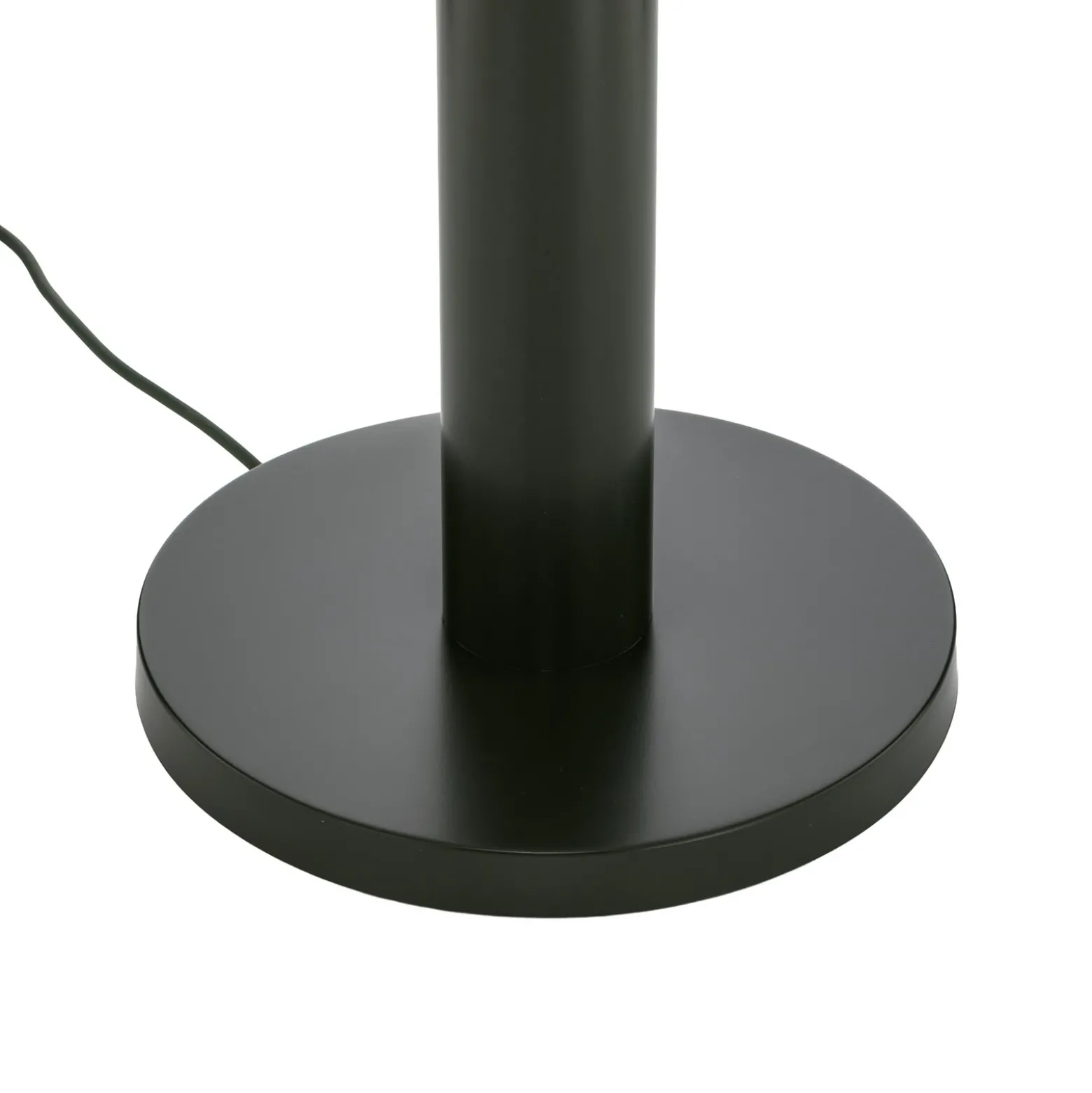 Lámpara de pie Flo, verde, altura 138 cm, 1 luz, cristal