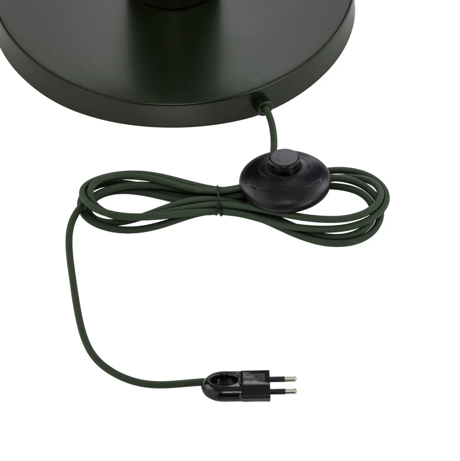 Lámpara de pie Flo, verde, altura 138 cm, 1 luz, cristal