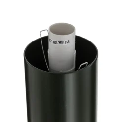 Lámpara de pie Flo, verde, altura 138 cm, 1 luz, cristal