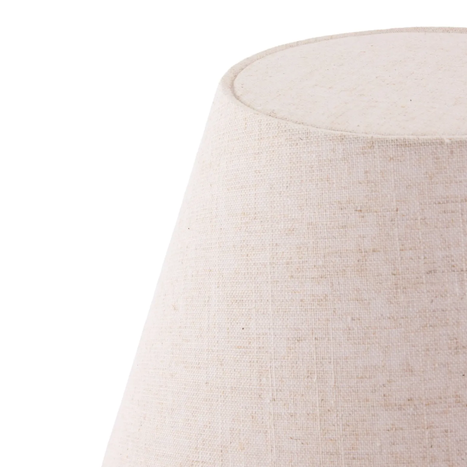 Lámpara de pie Gino de Globen Lighting, base de mármol, beige, 145 cm