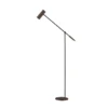Lámpara de pie Globen Lighting «Hubble READ», color bronce, metal