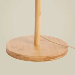 Lámpara de pie GOOD & MOJO Java, color natural, bambú, 141 cm de altura, GU10