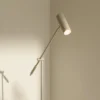 Lámpara de pie Hubble READ de Globen Lighting, beige, metal