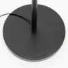 Lámpara de pie KARE Columbo, negra, de cristal, 3 luces, G9, 164 cm
