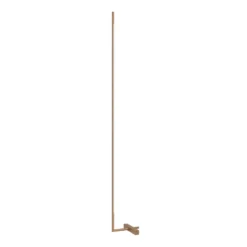 Lámpara de pie LED Amalfi XL, oro, altura 180 cm, metal, atenuador
