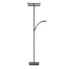 Lámpara de pie LED Andy, color bronce, altura 185 cm, metal, CCT, 3 luces.
