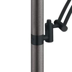 Lámpara de pie LED Andy, color bronce, altura 185 cm, metal, CCT, 3 luces.