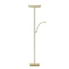 Lámpara de pie LED Andy, color crema, altura 185 cm, metal, CCT, 3 luces.