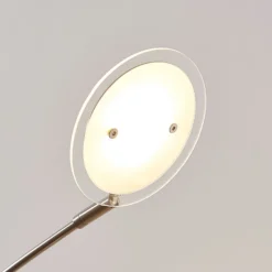 Lámpara de pie LED Anea de Lindby, 179 cm, 5 luces, color níquel