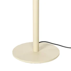 Lámpara de pie LED Arcchio Frile, color beige, altura 190 cm, atenuable