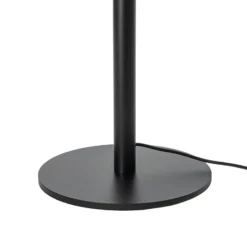 Lámpara de pie LED Arcchio Frile, negra, altura 190 cm, atenuable