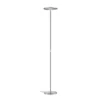 Lámpara de pie LED Aura, control por gestos, color níquel, altura 184 cm