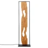 Lámpara de pie LED Chaumont de madera