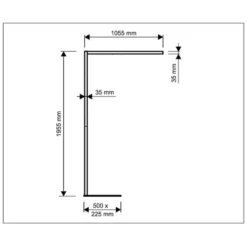 Lámpara de pie LED con sensor MAULsirius, blanca, CCT, atenuable, con pie
