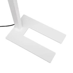 Lámpara de pie LED con sensor MAULjuvis, blanco, 196 cm, base, atenuable