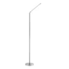 Lámpara de pie LED Dawda con atenuador, acero