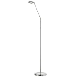 Lámpara de pie LED Dent, CCT, 1 luz, níquel