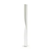 lámpara de pie LED Evita de kdln, blanca, altura 190 cm, atenuable