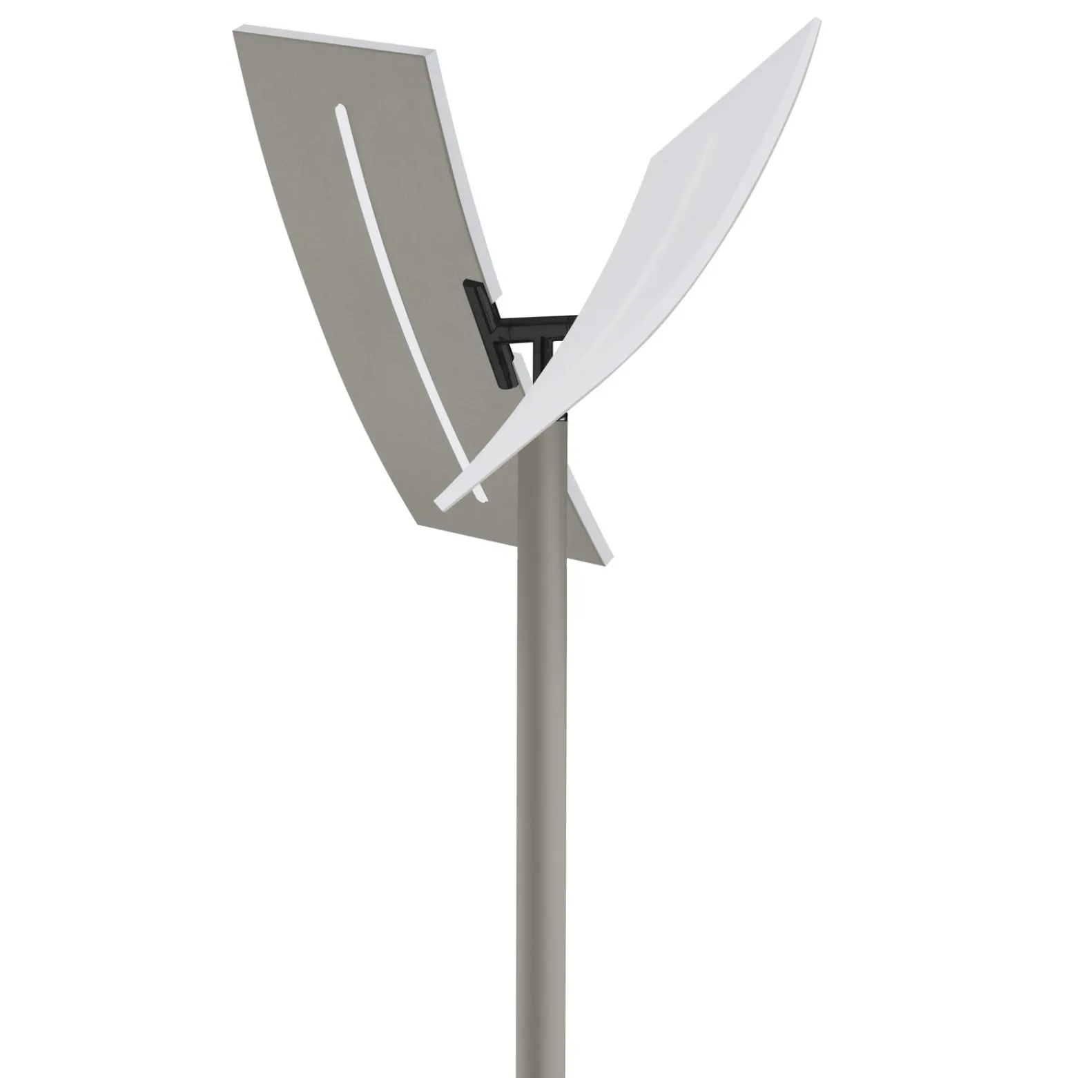 Lámpara de pie LED Evolo CCT, topo