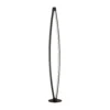 Lámpara de pie LED Fenga, regulador táctil, CCT, negro