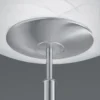 Lámpara de pie LED Findus, 2 luces, níquel