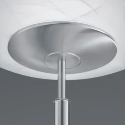 Lámpara de pie LED Findus, 1 luz, níquel