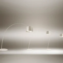 Lámpara de pie LED Foscarini Twiggy MyLight CCT greige