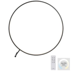 Lámpara de pie LED Hula CCT con control remoto Ø 100cm