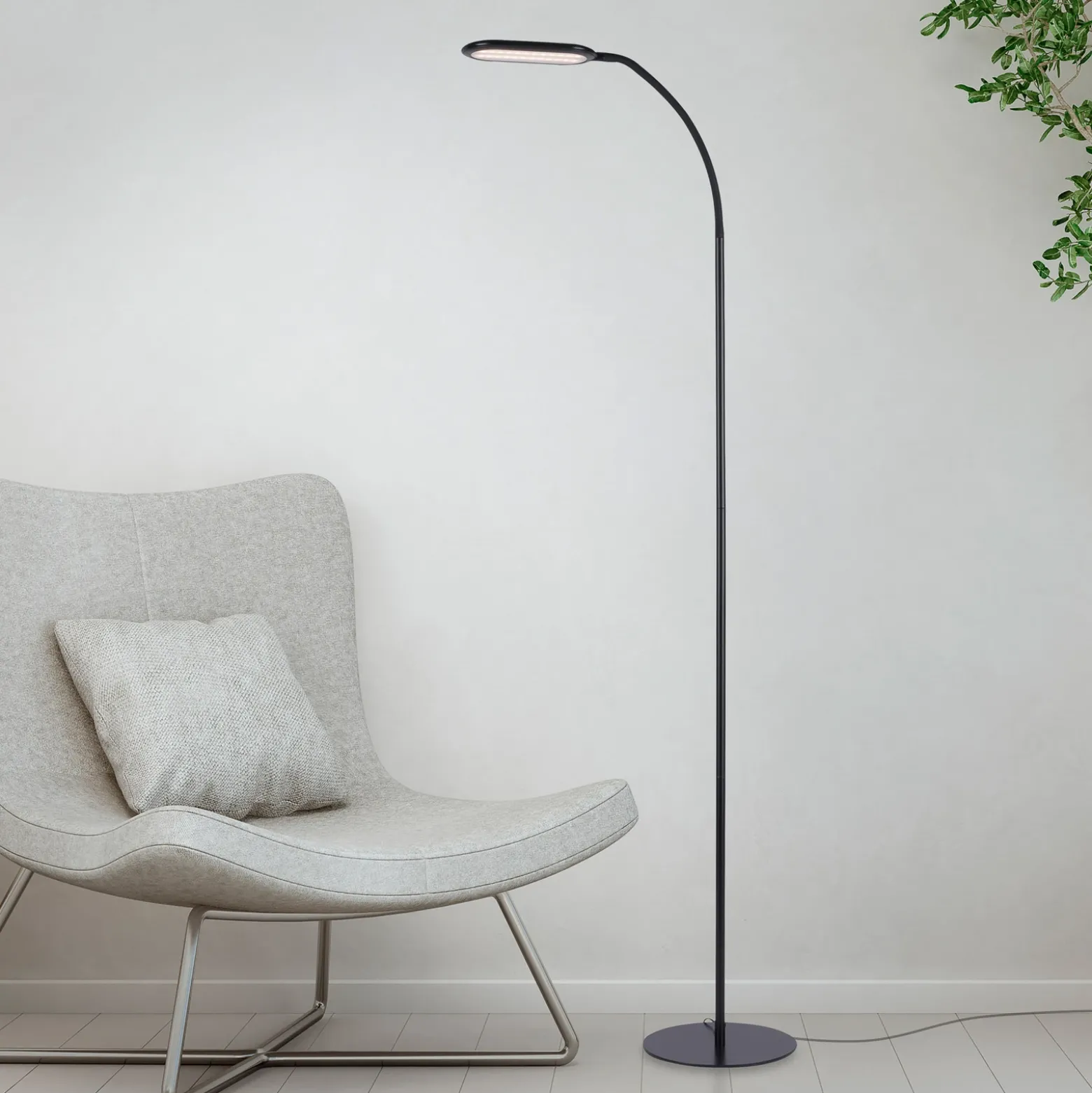 Lámpara de pie LED Kelly, CCT atenuable