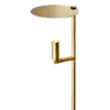 Lámpara de pie LED Kelly, foco ajustable, dorado/dorado