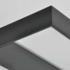 Lámpara de pie LED Logan Basic de Arcchio, negra, 7500 lm, atenuable