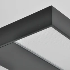 Lámpara de pie LED Logan Basic de Arcchio, negra, 7500 lm, atenuable